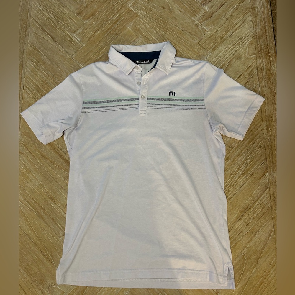 Travis Mathew Golf Polo Athletic Size Medium